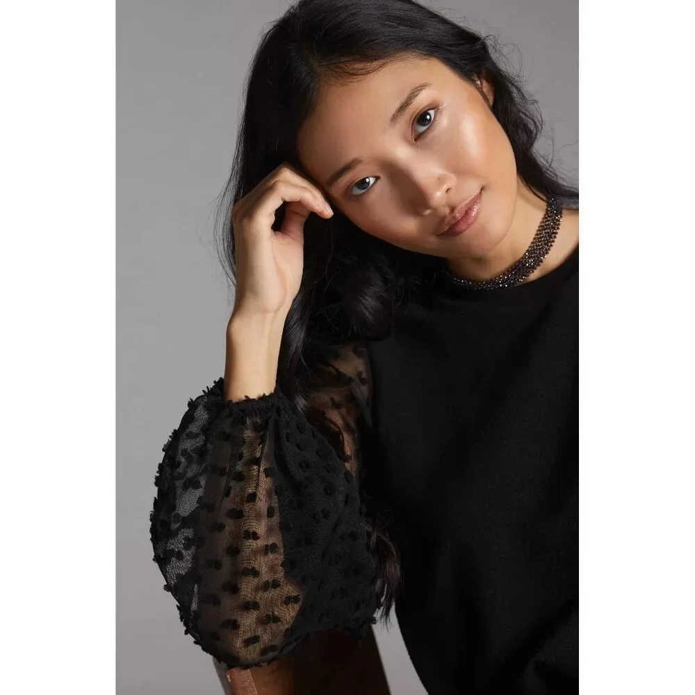 Anthropologie polyester cotton